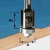 Festool Kantfräs med vändskär HW 19x20x8mm 0° WM Z2