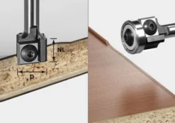 Festool Kantfräs med vändskär HW 19x12x8mm 0° KL OFK