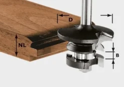Festool Kontraprofilfräs fjäder HW 43x21x8mm A/KL