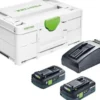 Festool Laddpaket SYS3 ENG 18V 2x4,0/TCL6