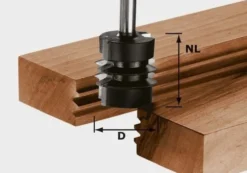Festool Limfogfräs HW 34x32x8mm
