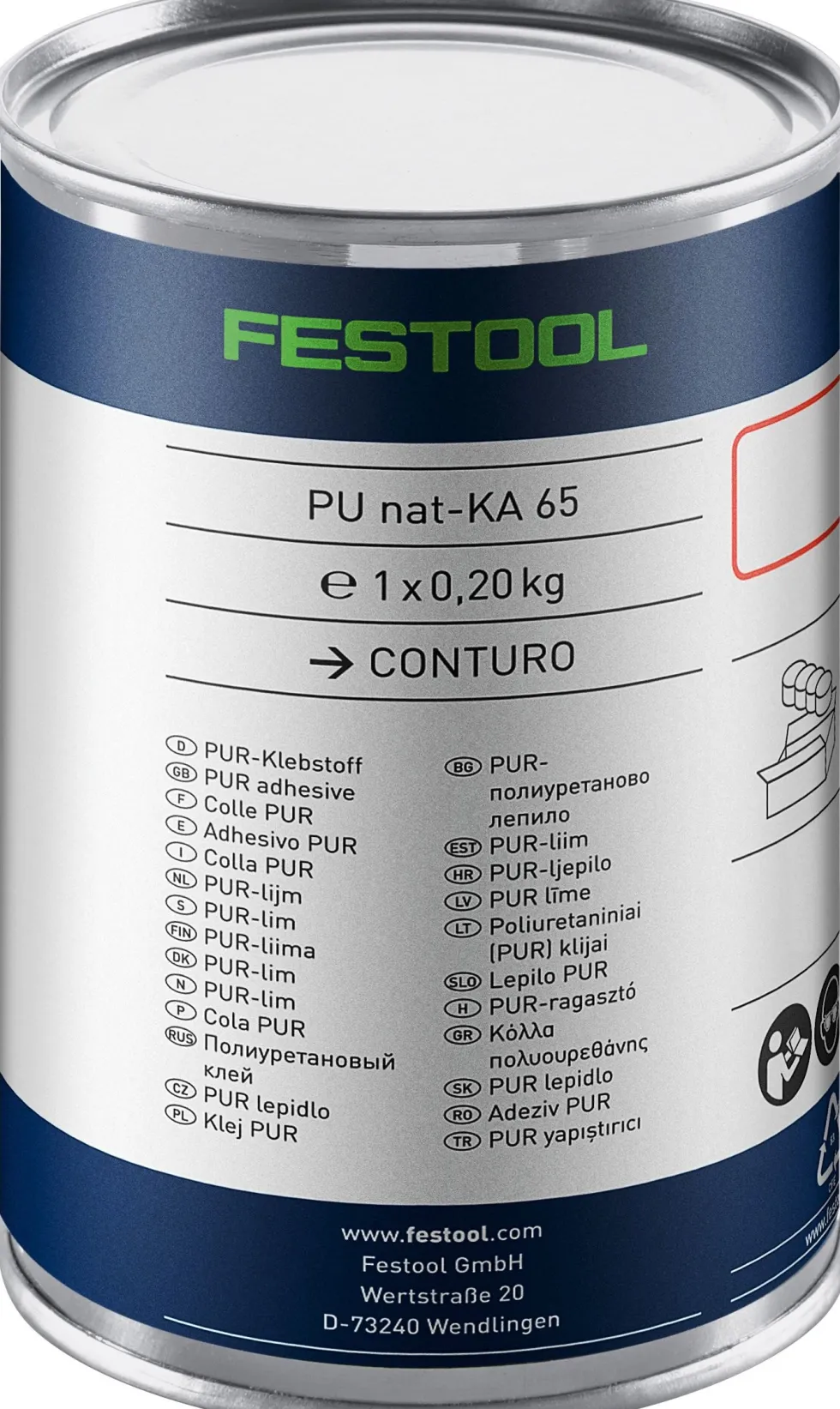 Festool PU-lim natur PU NAT-KA 65/4