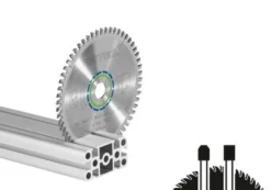 Festool Sågklinga HW 160x2,2x20mm TF52 -5° Aluminium/Plastics
