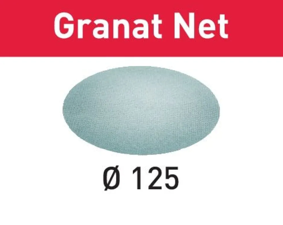 Festool Slipnätsrondell Granat Net 125mm StickFix P 50-pack