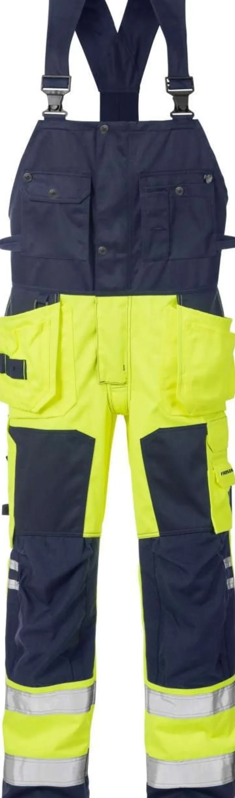 Fristads Hängslebyxa 1014 PLU, Klass 2