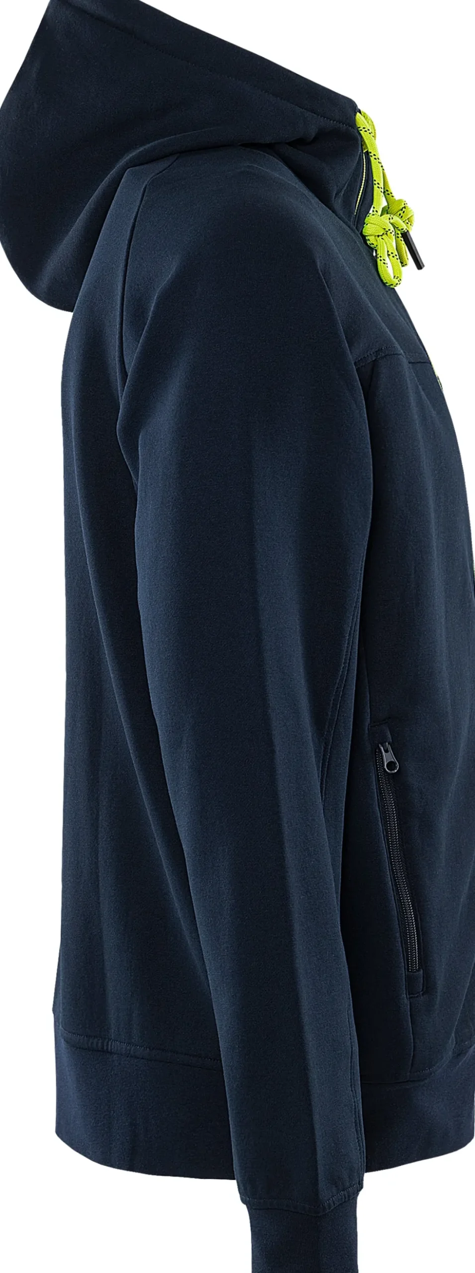 Fristads Sweatshirt-Jacka Med Huva 7550 GSM
