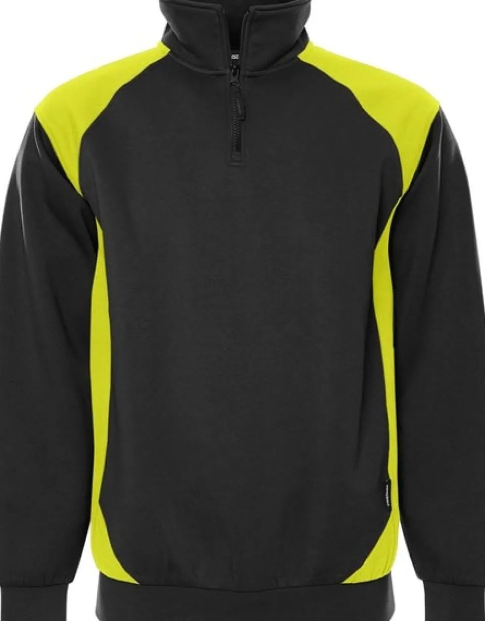 Fristads Sweatshirt Kort Zip 7048 GSM
