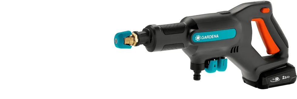 Gardena AquaClean 24/18V RtU Mellantryckstvätt Set