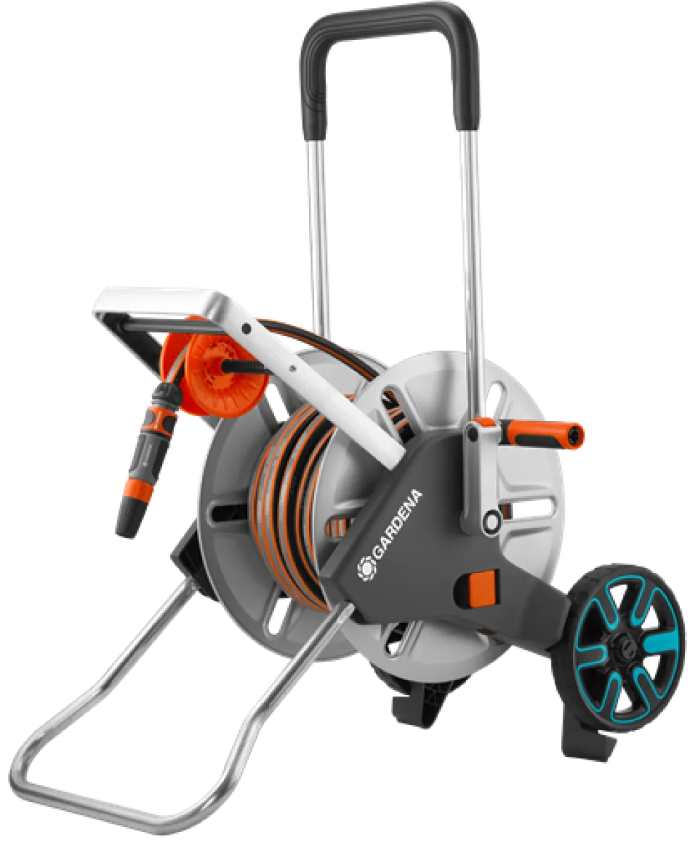 Gardena AquaRoll M Easy Metall 25m Slangvinda
