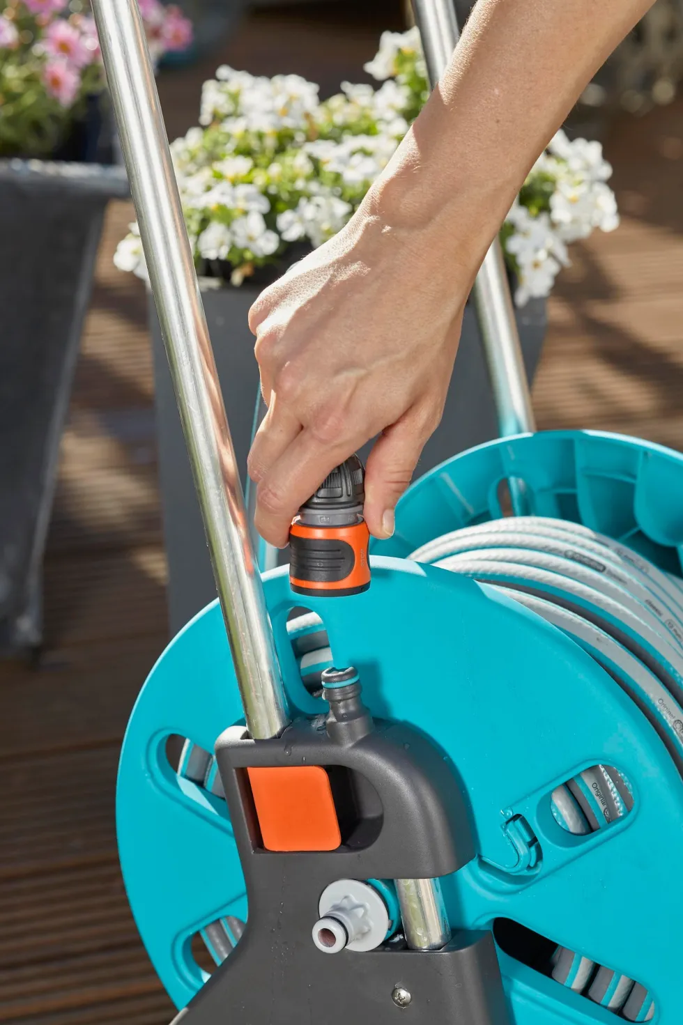 Gardena AquaRoll S med 20m Classic slang