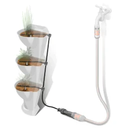 Gardena NatureUp! Bevattningsset Vertikal växthållare, hörnstående