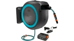 Gardena PowerRoll XXL 40m Turkos Batteridriven Väggslangbox