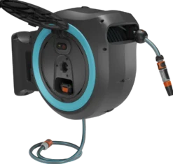 Gardena PowerRoll XXL 40m Turkos Batteridriven Väggslangbox