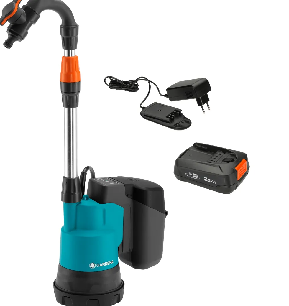Gardena Pump för regnvattentunna 2000/2 18V P4A Set