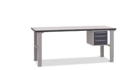 GBP Arbetsbänk 2000x800mm med hurts & 3 lådor, 40mm laminatskiva