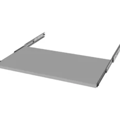 GBP Hylla med teleskopsskenor 875x455mm, blå