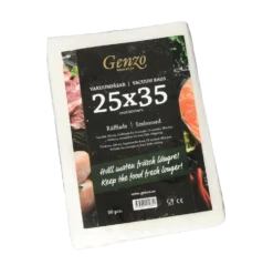Genzo Räfflade Vakuumpåsar till Vakuumförpackare 25x35 50-pack