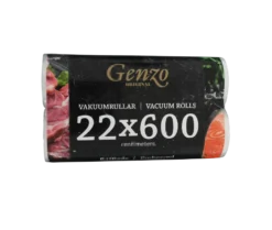 Genzo Räfflade Vakuumrullar 2-pack 22 x 600 cm