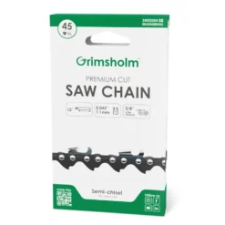 Grimsholm 12" 45dl 3/8" 1.1mm Premium Cut Motorsågskedja