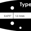 Grimsholm 16" .325" 1.6mm Premium Cut Motorsågssvärd