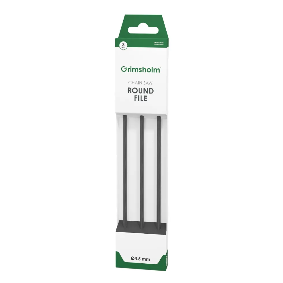 Grimsholm Rundfil Premium Cut 4.5 mm, 3-pack