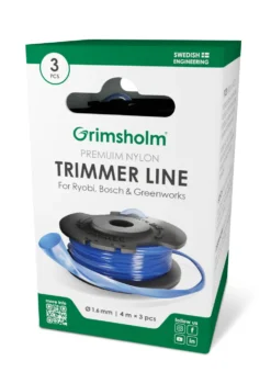 Grimsholm Trimmertråd & Kasset för Ryobi, Bosch, Greenworks