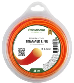 Grimsholm Trimmertråd Rund Orange 2,4mm 35m