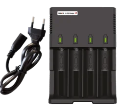 Hawk Batteriladdare i4 för 18650 litium batterier