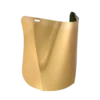 Hellberg Polykarbonatvisir, guldplätterat