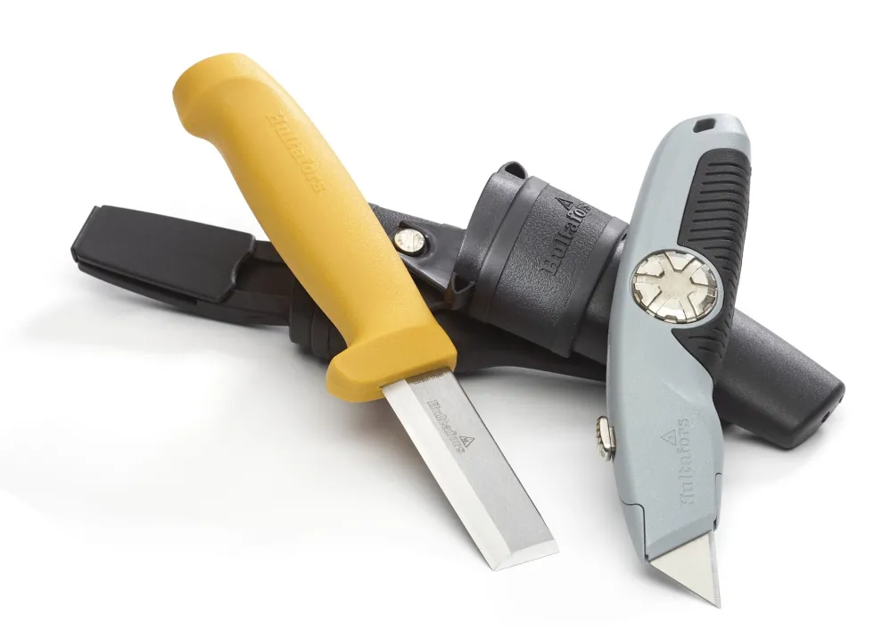 Hultafors Dubbelhölster STK & URA, stämkniv & universalkniv