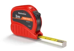 Hultafors Måttband TLII kort, stål, mm/mm, klass 2