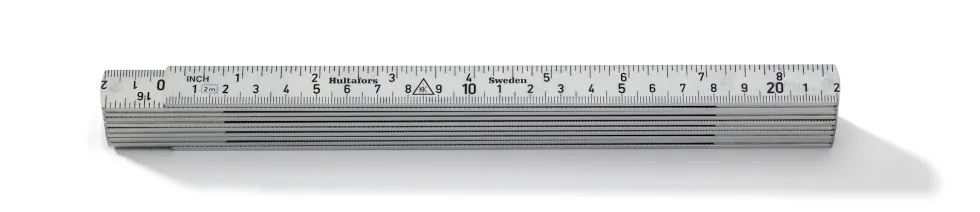 Hultafors Tumstock A 61 aluminium, mm/tum