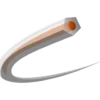 Husqvarna Core Cut 2,4 mm 90 m Trimmerlina