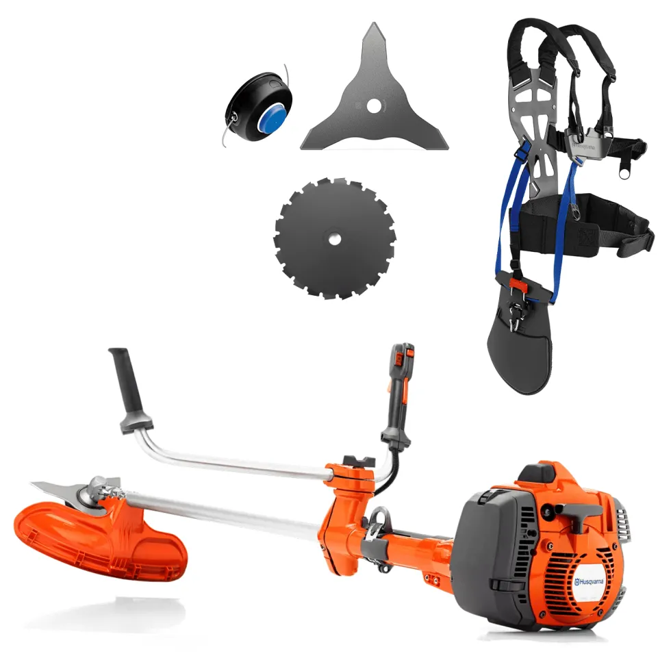 Husqvarna 545FR Röjsåg inkl sele och tre skärutrustningar