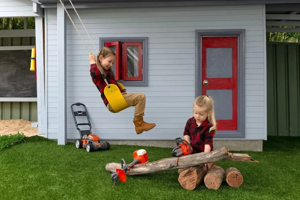 Husqvarna Leksaksgräsklippare
