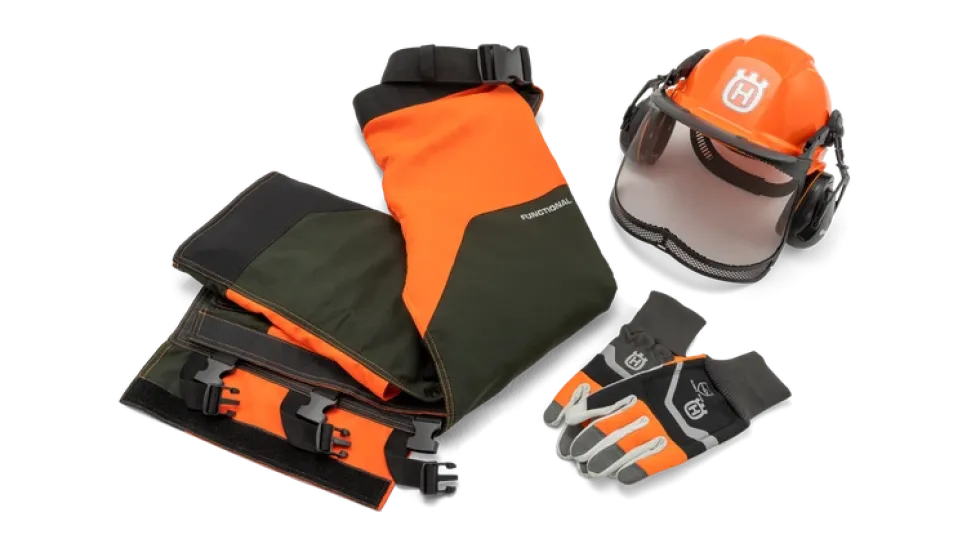 Husqvarna 445S Trio Brake Vedhuggarpaket