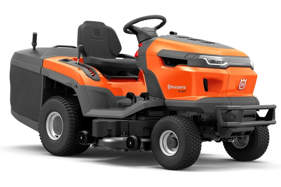 Husqvarna Trädgårdstraktor med uppsamlare TC 220T