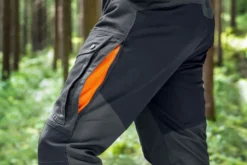 Husqvarna Xplorer Fritidsbyxa Kolgrå/Skoggrön Herr