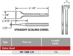 Ingersoll Rand Ir Verktyg Mejsel Wf-14B-6 1/8