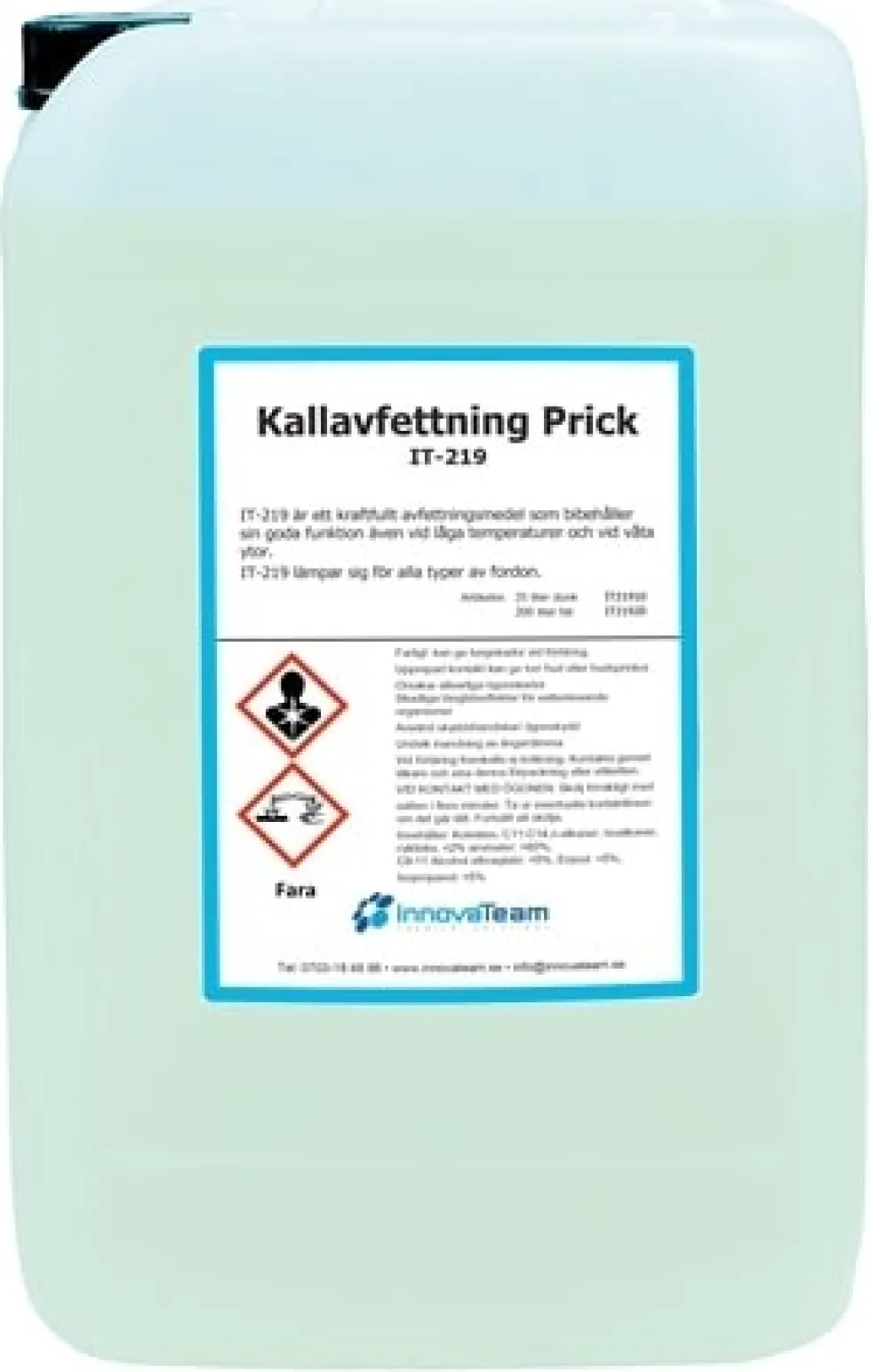 Innovateam Kallavfettning Prick 25L