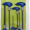 Irimo Insexnyckel i sats 3-10mm med kula & T-handtag 6 delar