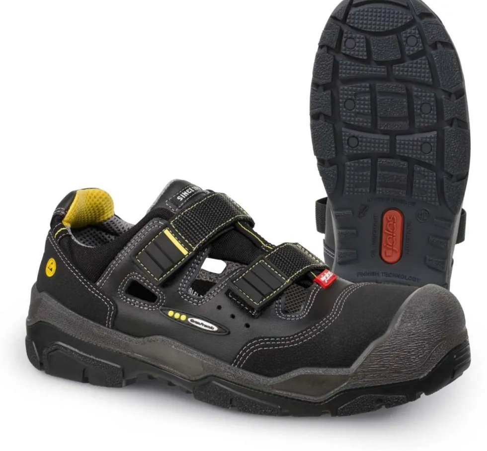 Jalas Skyddssandal 1518 Antislip+, S1 P SRC HRO