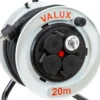 Kabelvinda 20M H07RN-F 3G2,5Mm IP44 Fast Centr 4-Uttag 1100/3600W