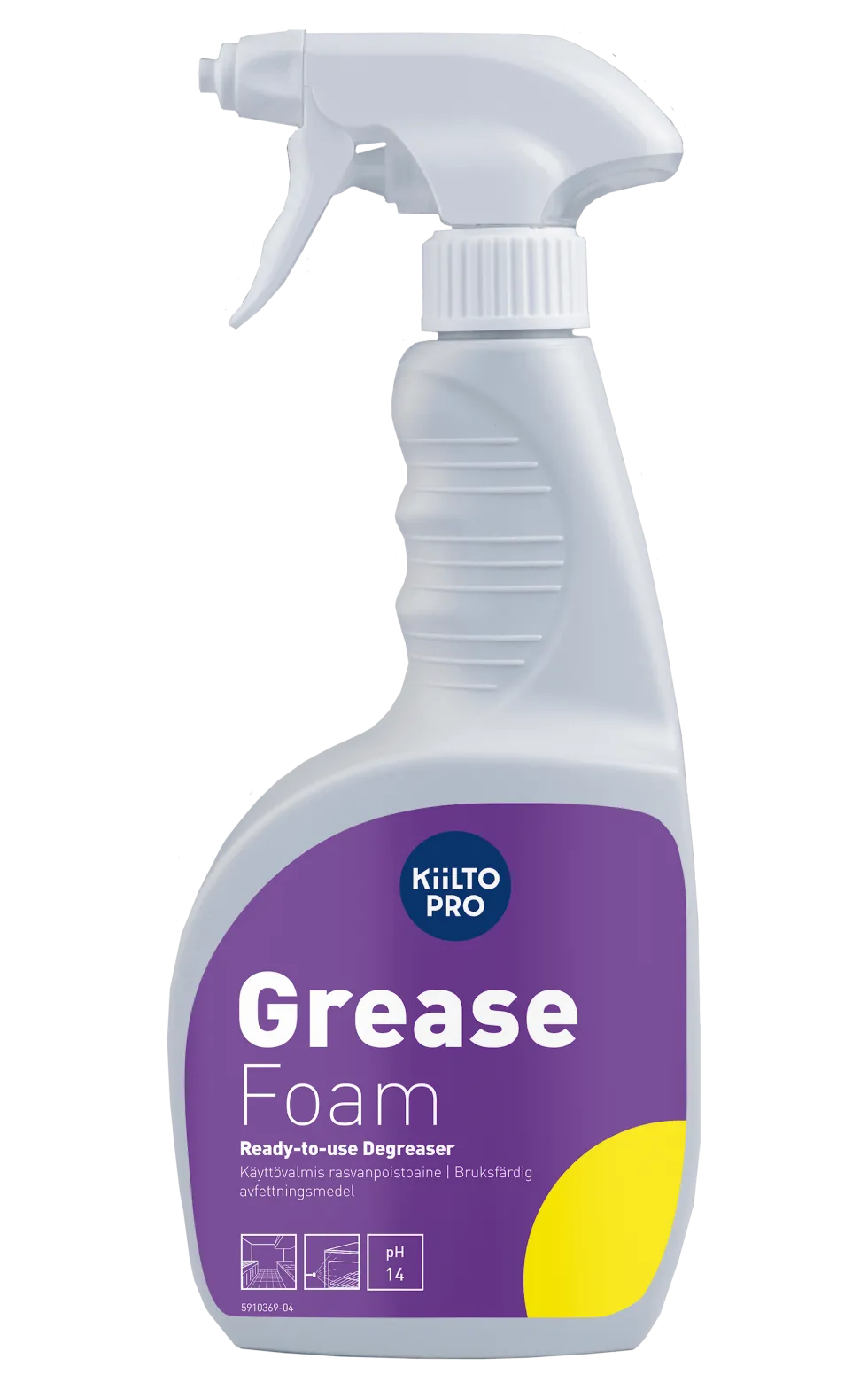 Kiilto Pro Grease Foam Fettborttagningsmedel, 750 ml