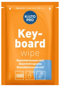 Kiilto Pro Keyboard wipes Desinfektionsservetter