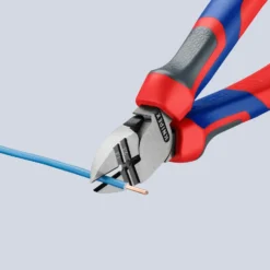 Knipex afisolerings-skævbider, sort atramenteret 160 mm