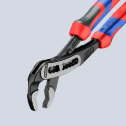 Knipex Alligator vandpumpetang med flerkomponent greb, sort atramenteret