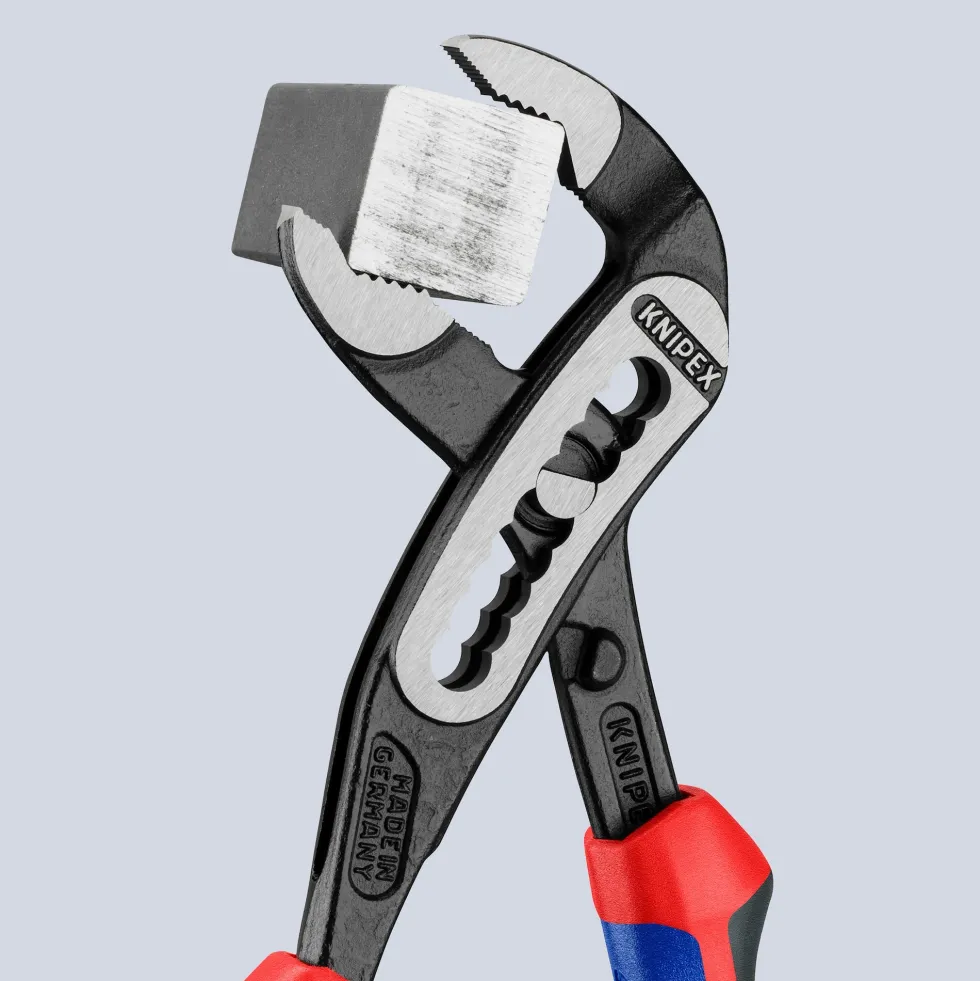 Knipex Alligator vandpumpetang med flerkomponent greb, sort atramenteret