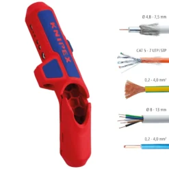 Knipex Avmantlingsverktyg 169501SB ErgoStrip 8-13mm