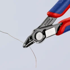 Knipex Elektronikavbitare 7841125 Super-Knips 125mm utan fasett, smalt huvud, trådklämma